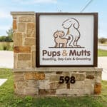 Facility sign